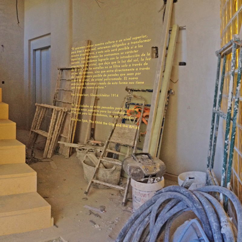 Una pequeña selección de fotografías del proceso de obra - Cooperativa de viviendas Glas Eraikuntza calle Jaén kalea 12, Amezola, BILBAO.